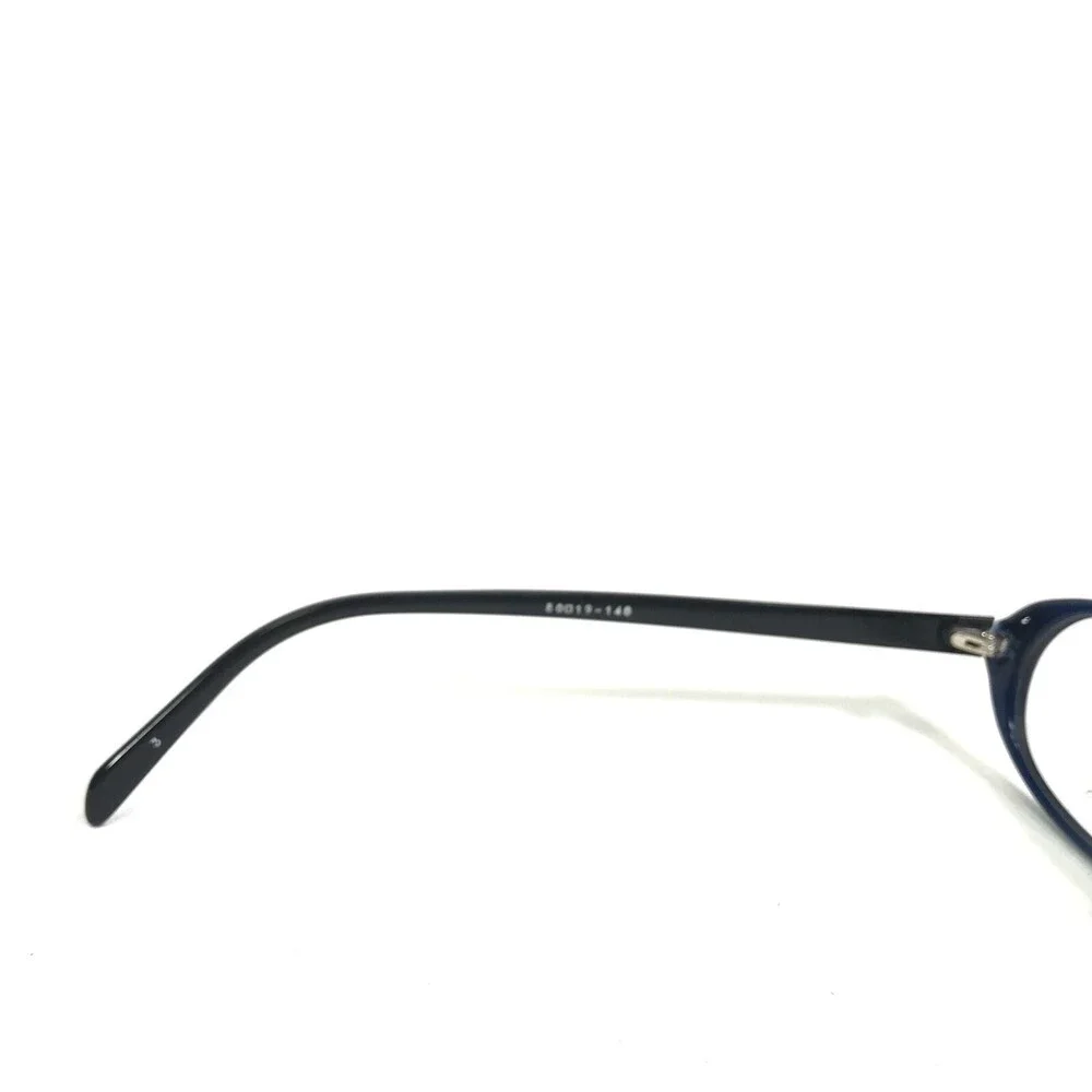 MCM Eyeglasses Frames 502 Black Clear Blue Round Oval Full Rim 50-19-140
